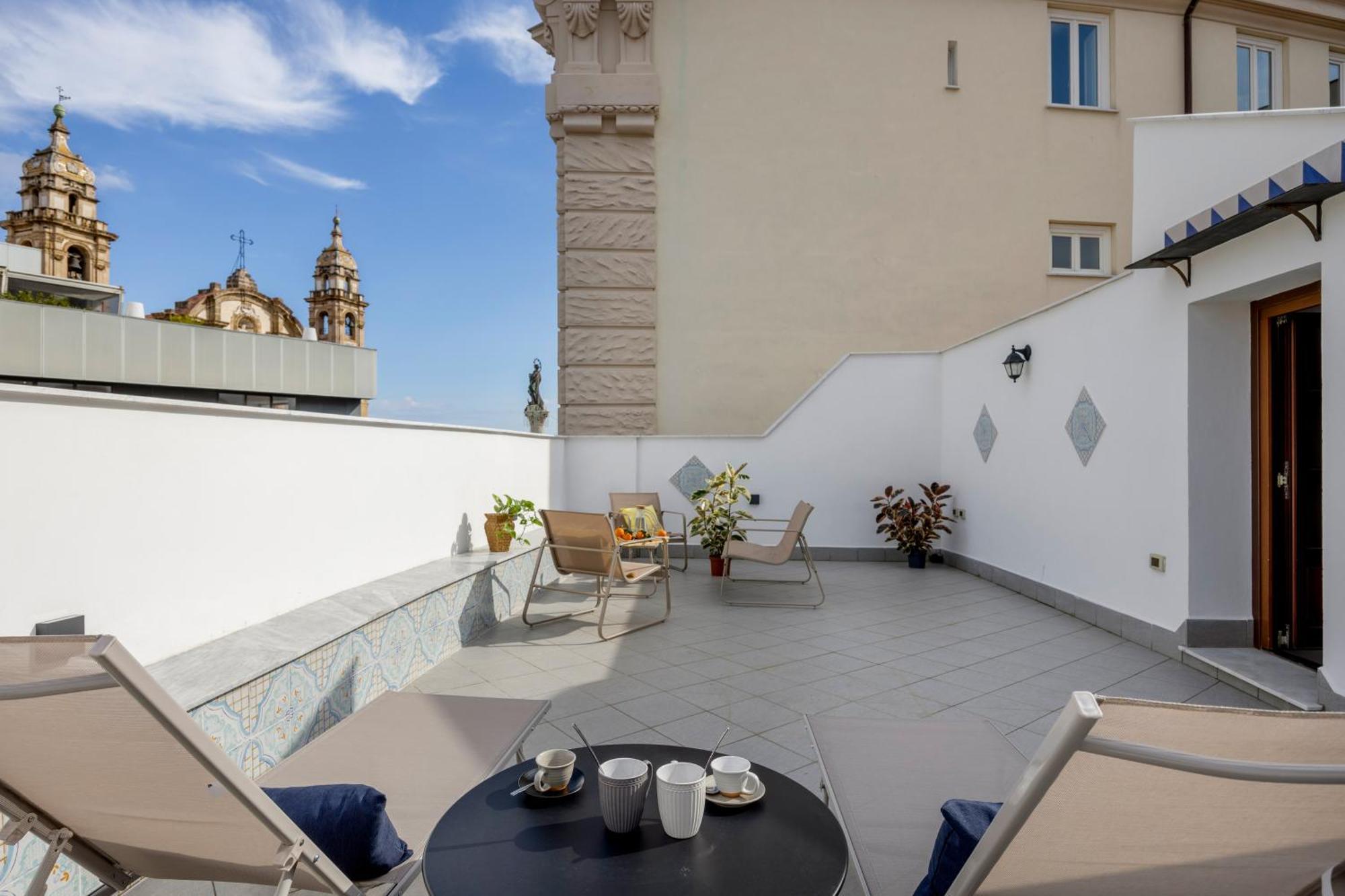 팔레르모 Terrazza San Domenico 아파트 외부 사진